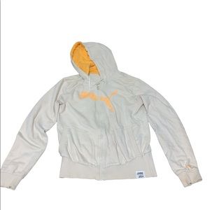 Retro puma zip up